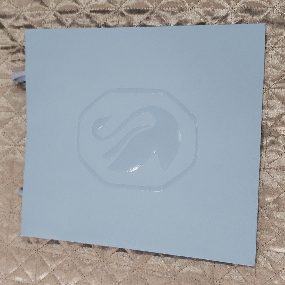 Swarovski blue gift bag